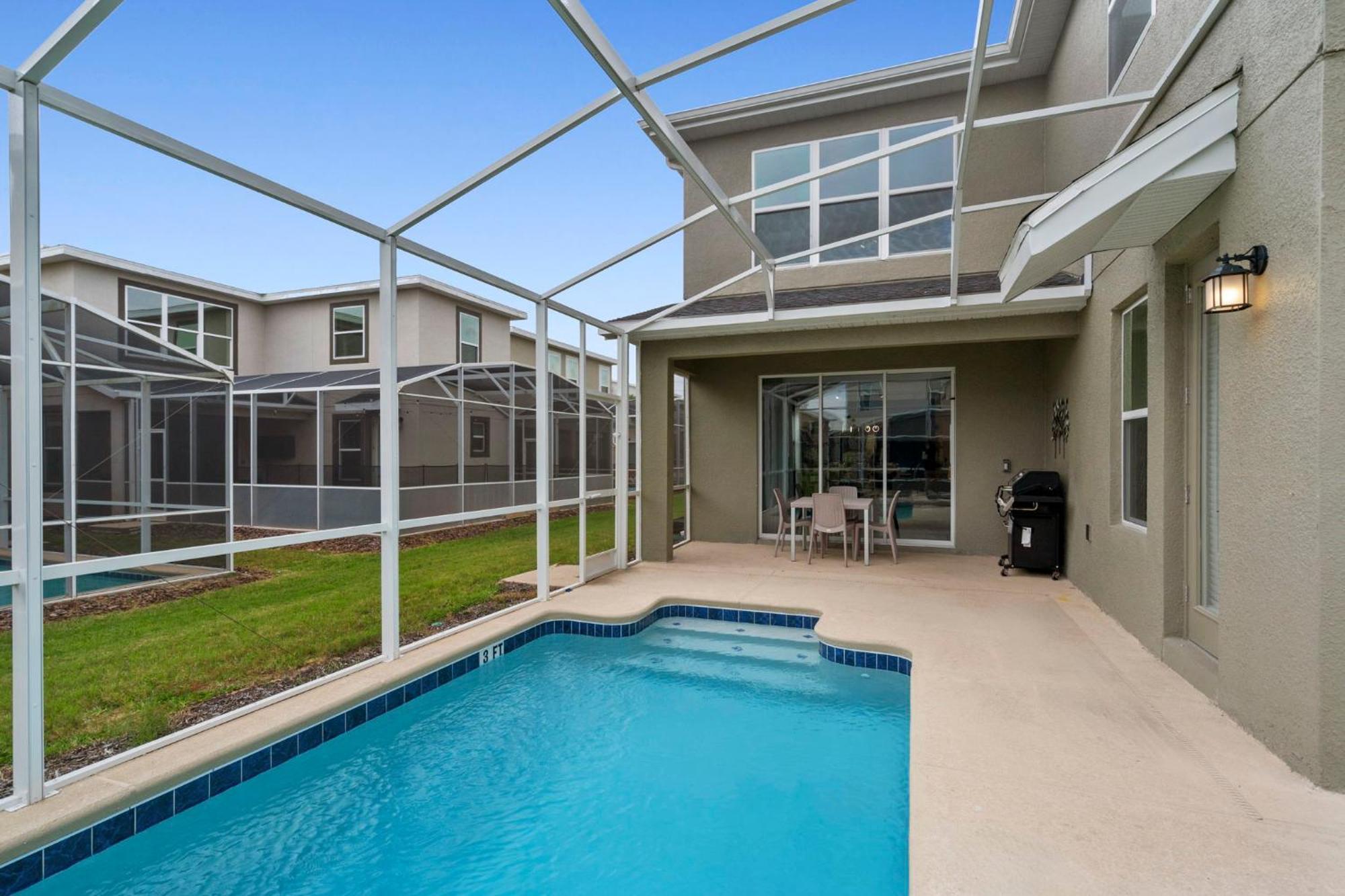 Gorgeous 5 Bd Home W Private Pool Next To Disney Kissimmee Exteriér fotografie