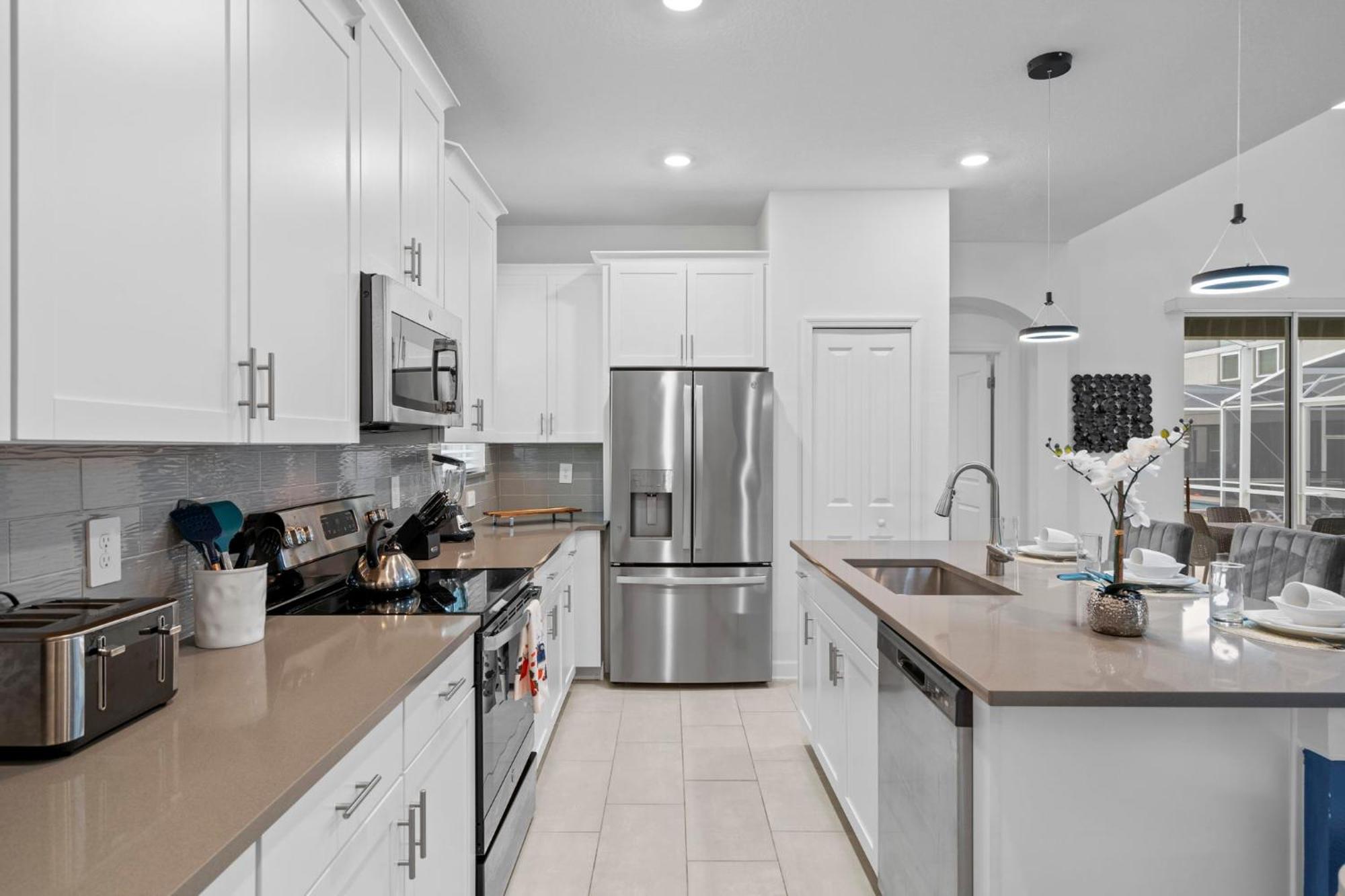 Gorgeous 5 Bd Home W Private Pool Next To Disney Kissimmee Exteriér fotografie